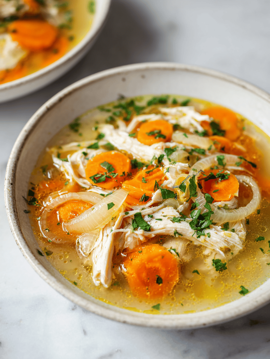 instant pot chicken soup recipe